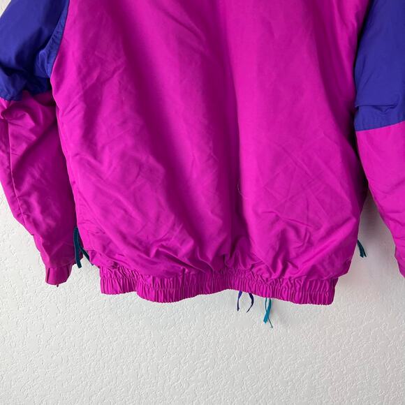 Vintage 90s Columbia Powder Keg Ski Jacket 2 in 1 Color Block Granola S Womens - Picture 3 of 14